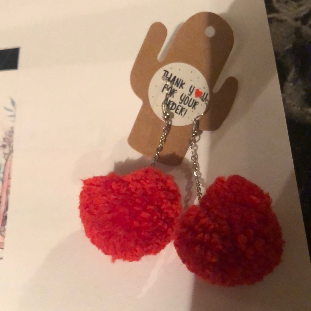 Heart shaped earring